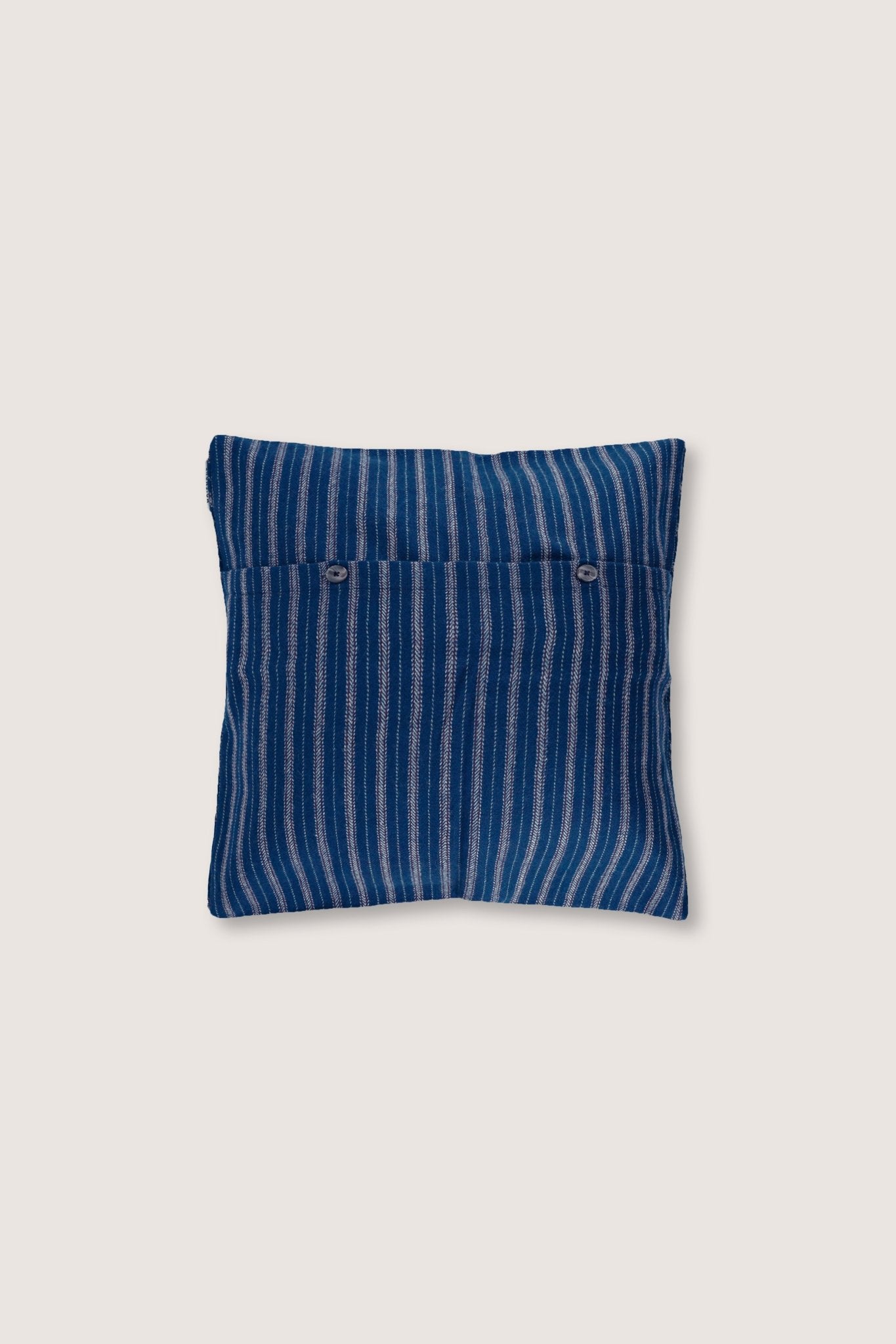 Housse de coussin laine N°80 Navy Blue - Moismont