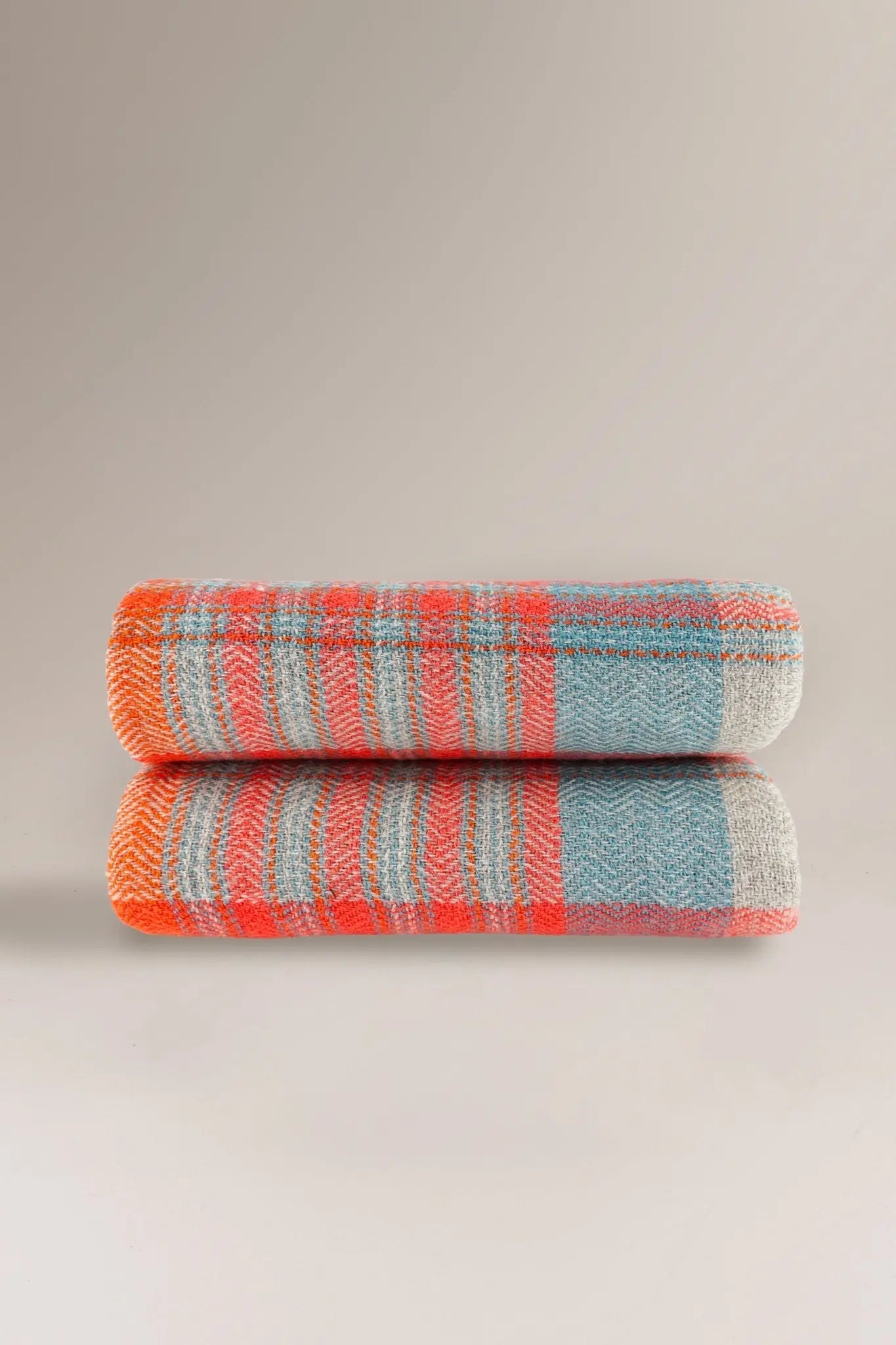 Plaid Laine N°81 Orange - Moismont