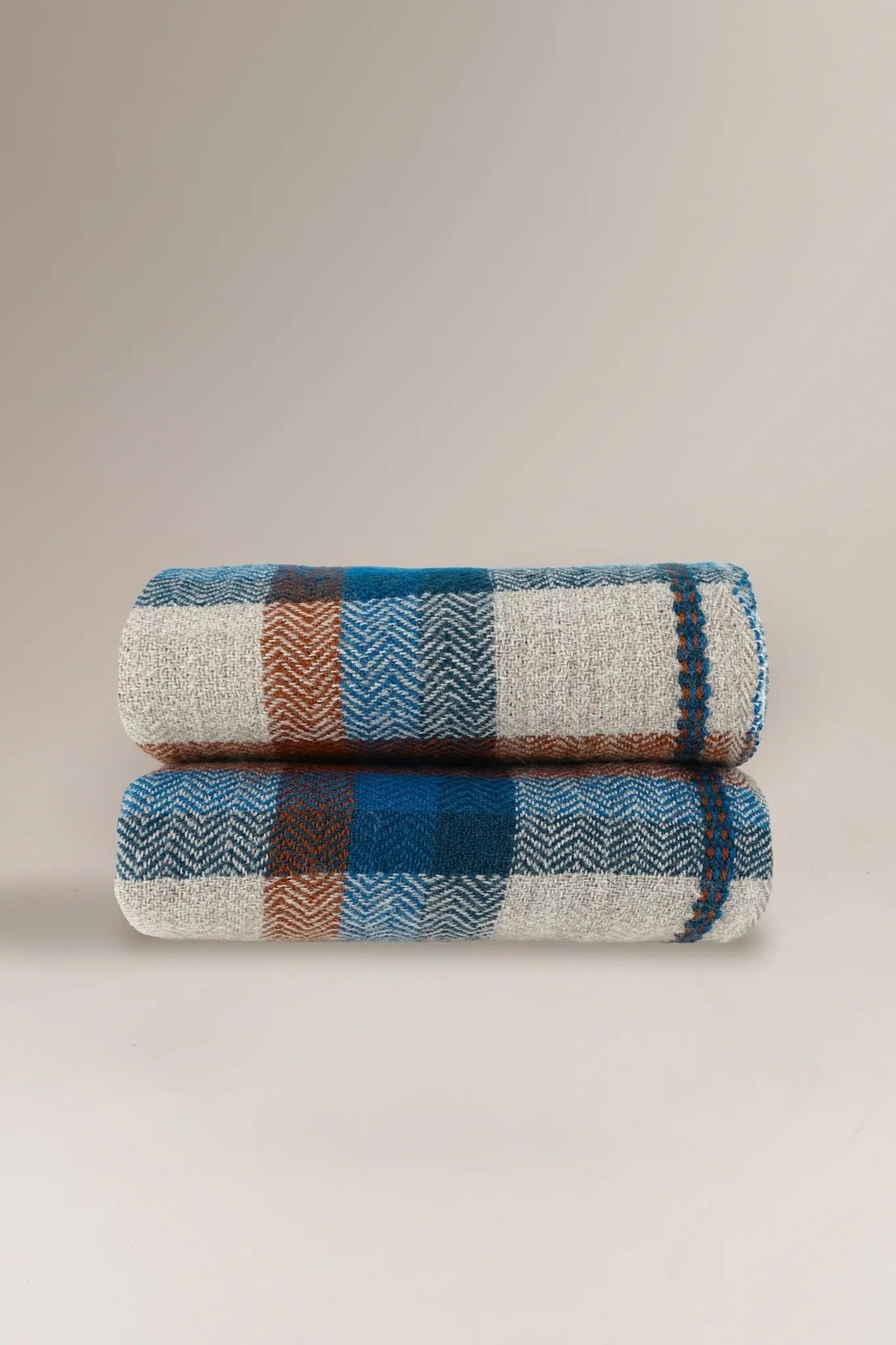 Plaid Laine N°82 Mocha - Moismont
