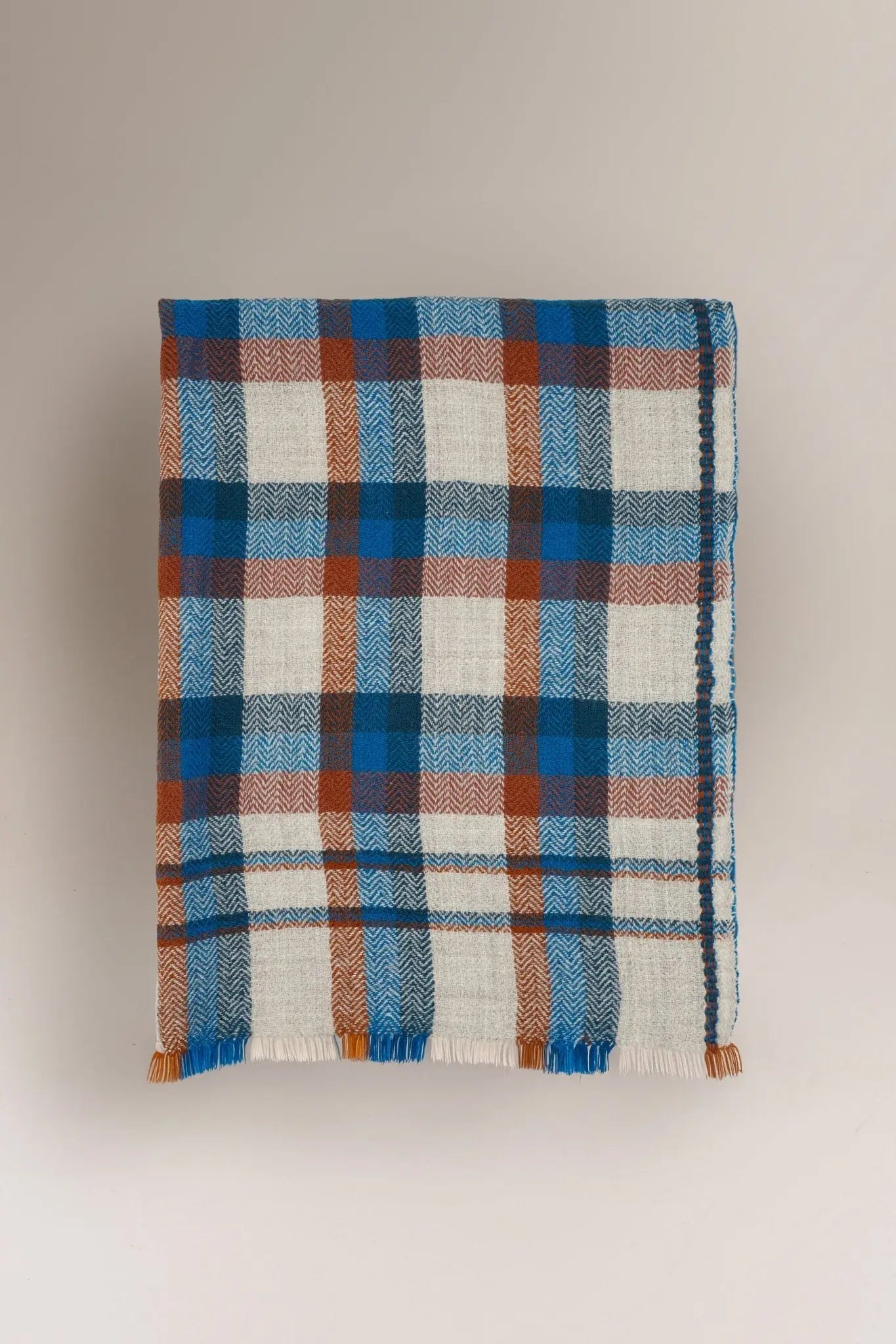 Plaid Laine N°82 Mocha - Moismont