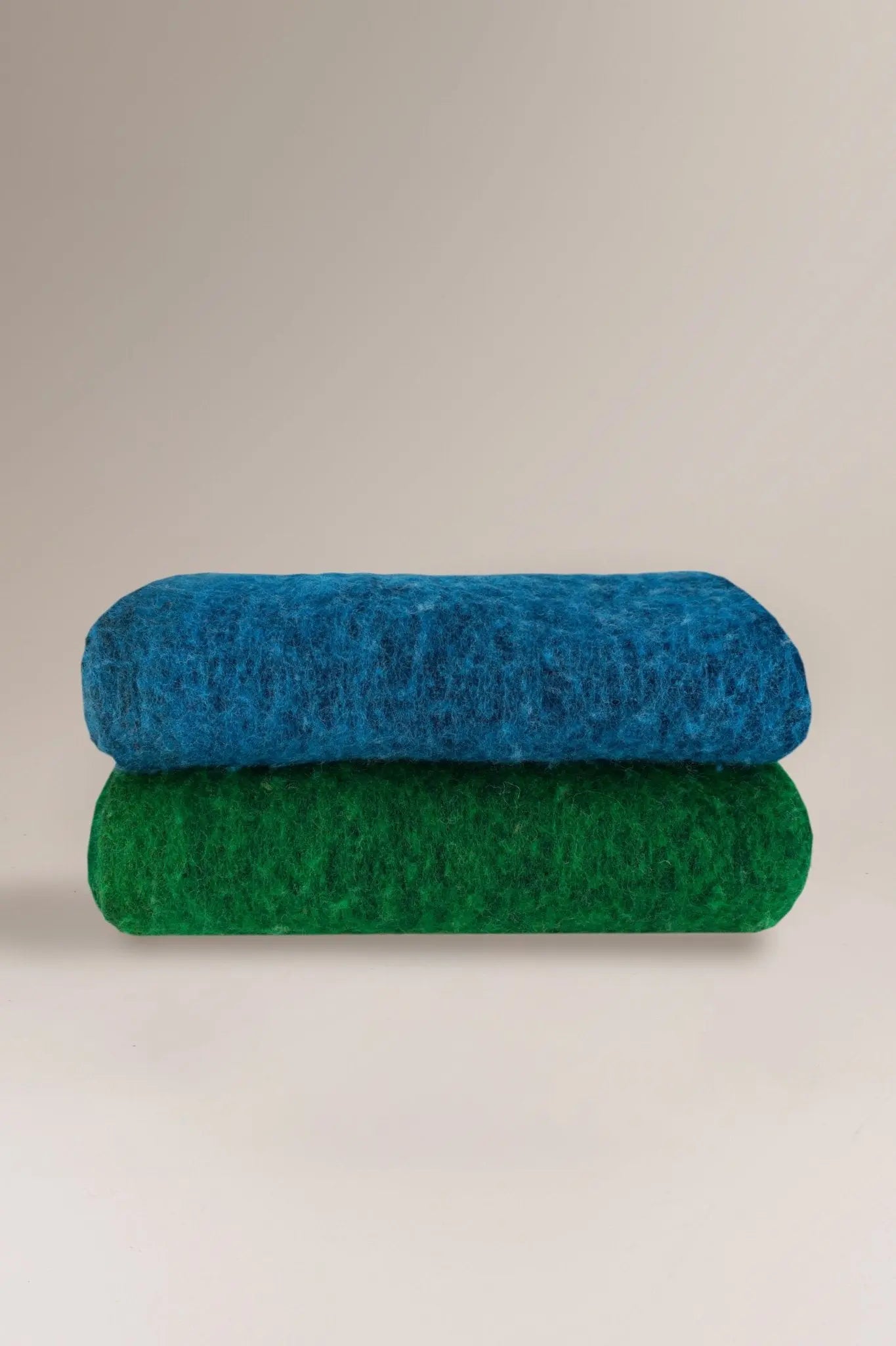 Plaid Laine N°83 Blue Worker - Moismont