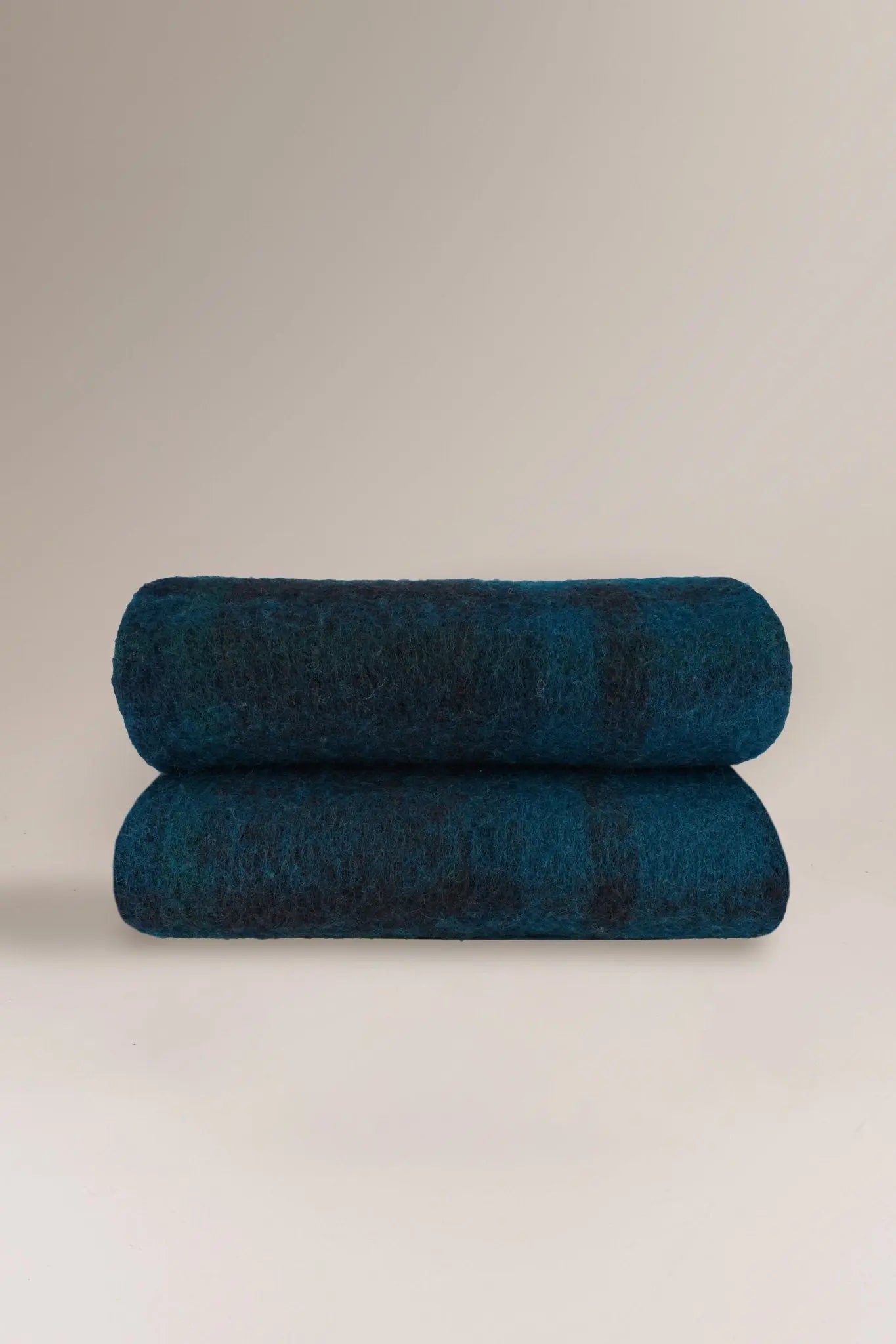 Plaid Laine N°84 Navy Blue - Moismont