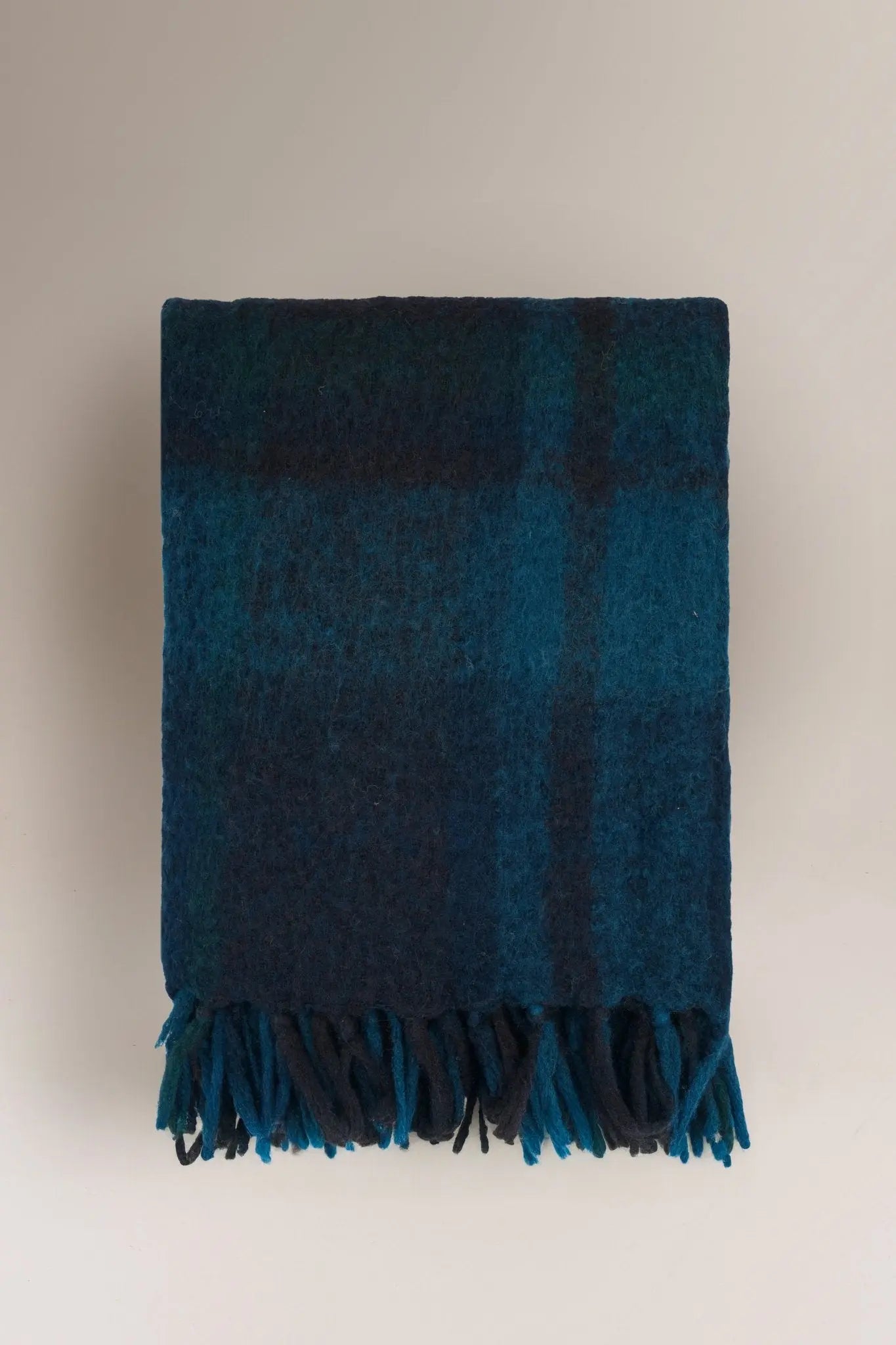 Plaid Laine N°84 Navy Blue - Moismont