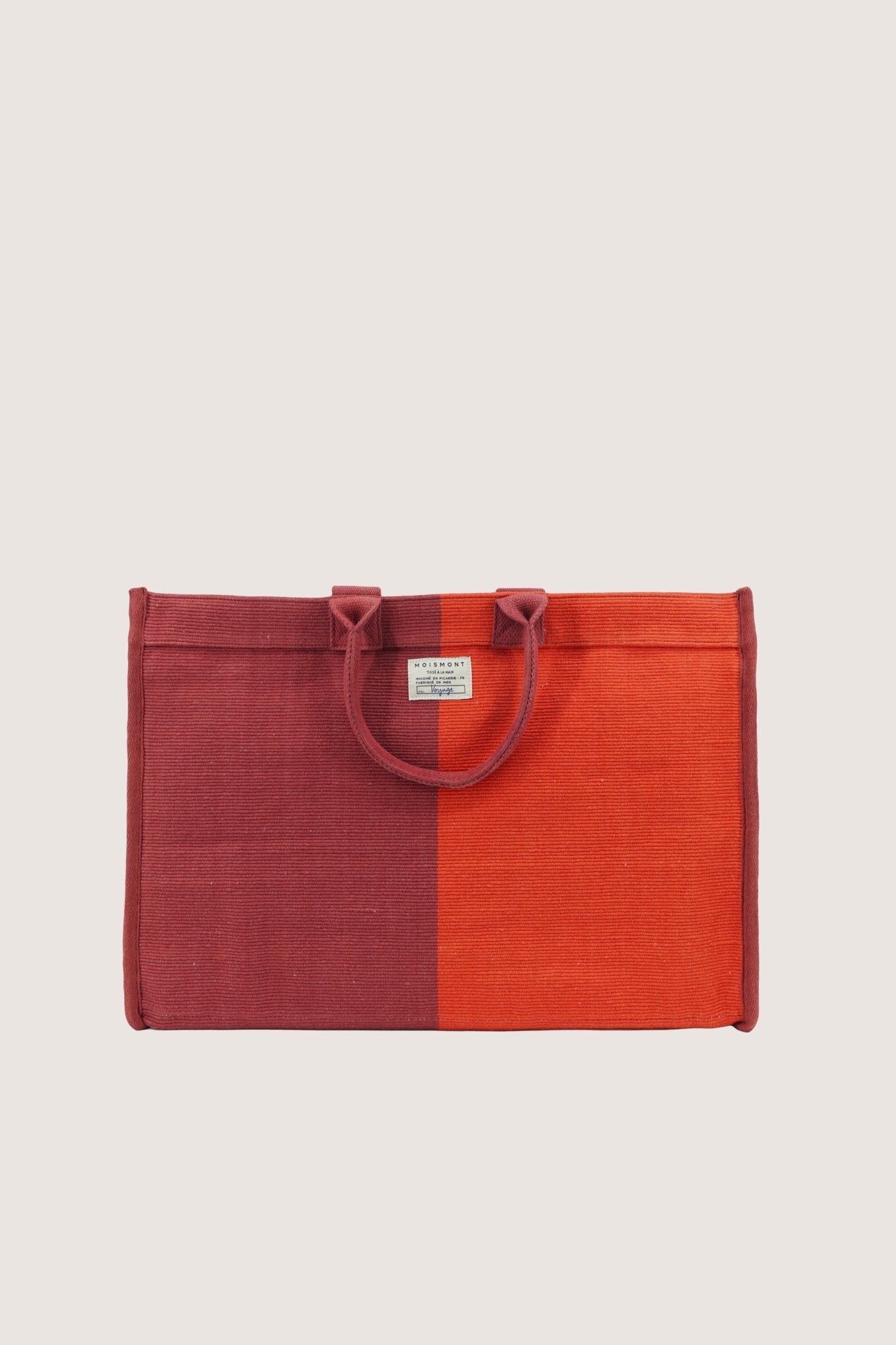 Sac Cabas N°39 Block Red/Tomette - Moismont