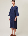 Robe Annouck N°734 Stripes Navy Blue - Moismont